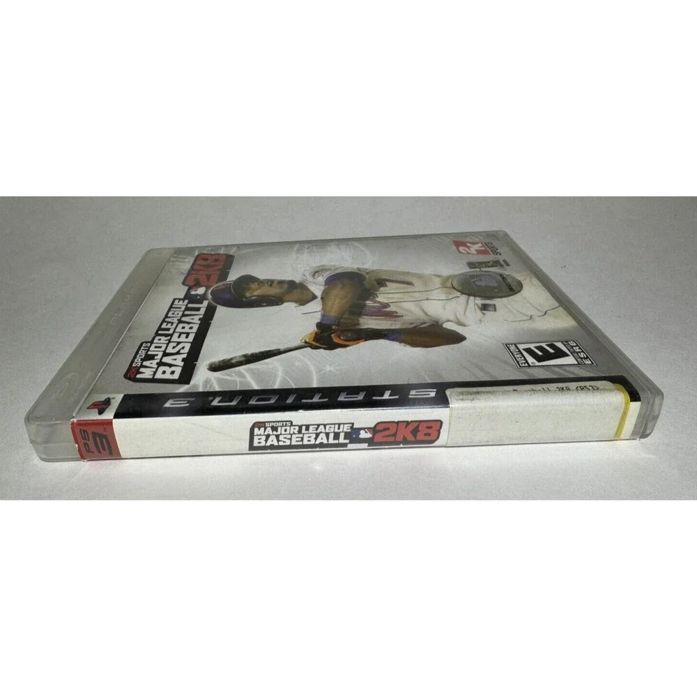 Sony Playstation 3 PS3 Major League Baseball 2K8 2K Sports 2007 with‎ Manual